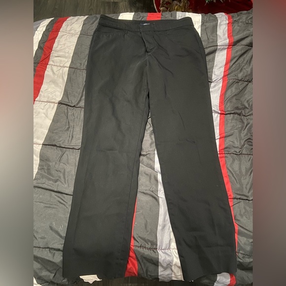 Chaps Dark Black Slacks. Size 10. - Picture 1 of 4